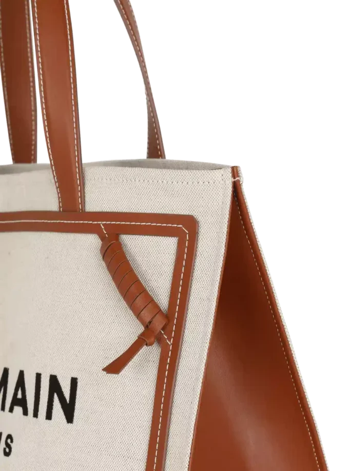 B-Army 42 Canvas-Tasche mit Lederdetails B-Army 42 Canvas-Tasche mit Lederdetails