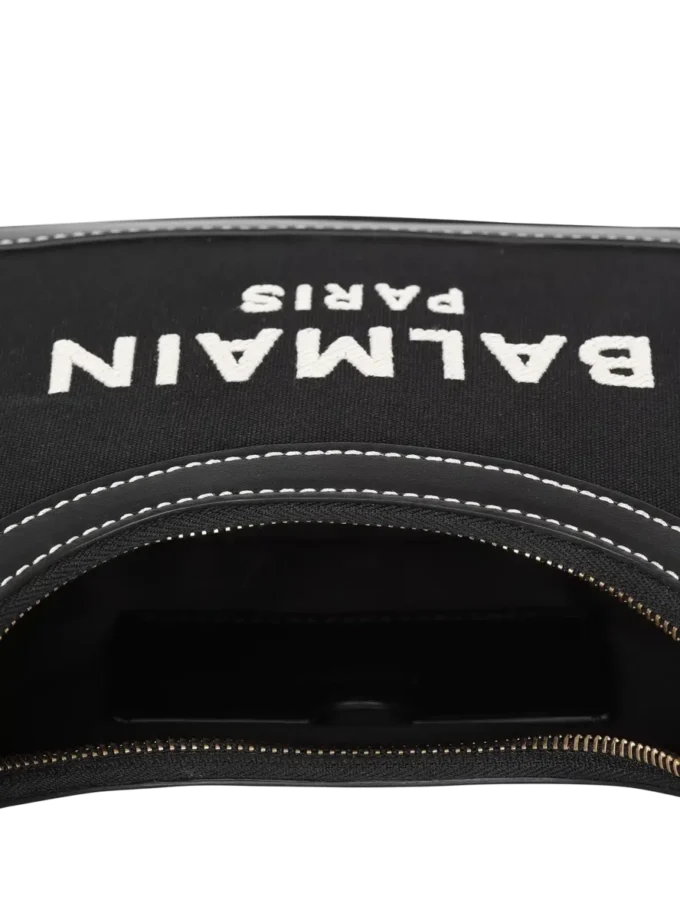 B-Army Handtasche aus Monogramm-Canvas und Leder B-Army Handtasche aus Monogramm-Canvas und Leder