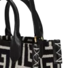 B-Army Jacquard- und Ledertasche mit Monogramm B-Army Jacquard- und Ledertasche mit Monogramm
