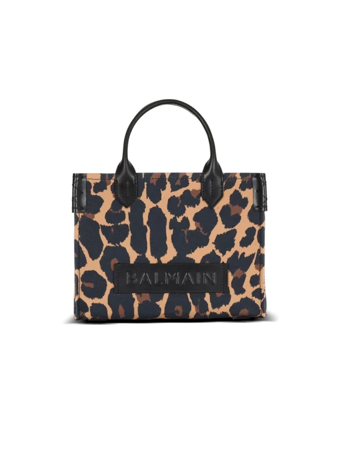 B-Army Kleine Canvas-Tasche mit Leopardenmuster B-Army Kleine Canvas-Tasche mit Leopardenmuster