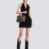 B-Army Kleine Canvas-Tasche mit Leopardenmuster B-Army Kleine Canvas-Tasche mit Leopardenmuster