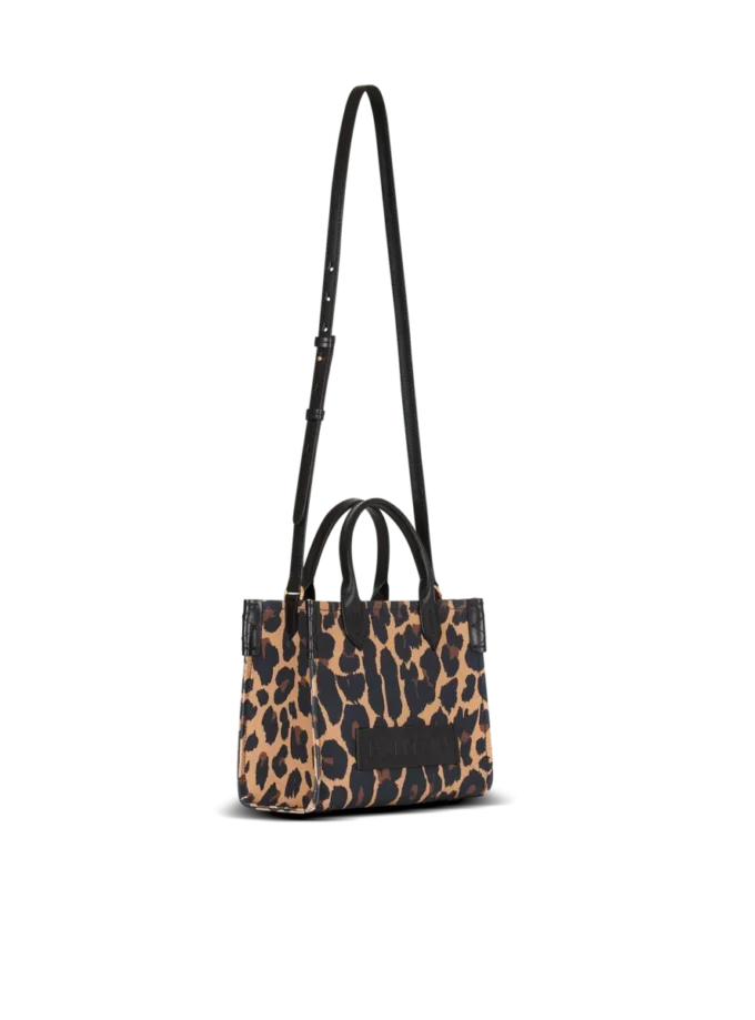 B-Army Kleine Canvas-Tasche mit Leopardenmuster B-Army Kleine Canvas-Tasche mit Leopardenmuster