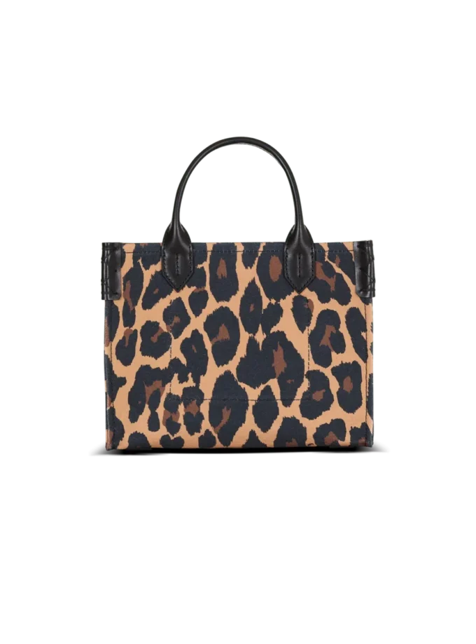 B-Army Kleine Canvas-Tasche mit Leopardenmuster B-Army Kleine Canvas-Tasche mit Leopardenmuster