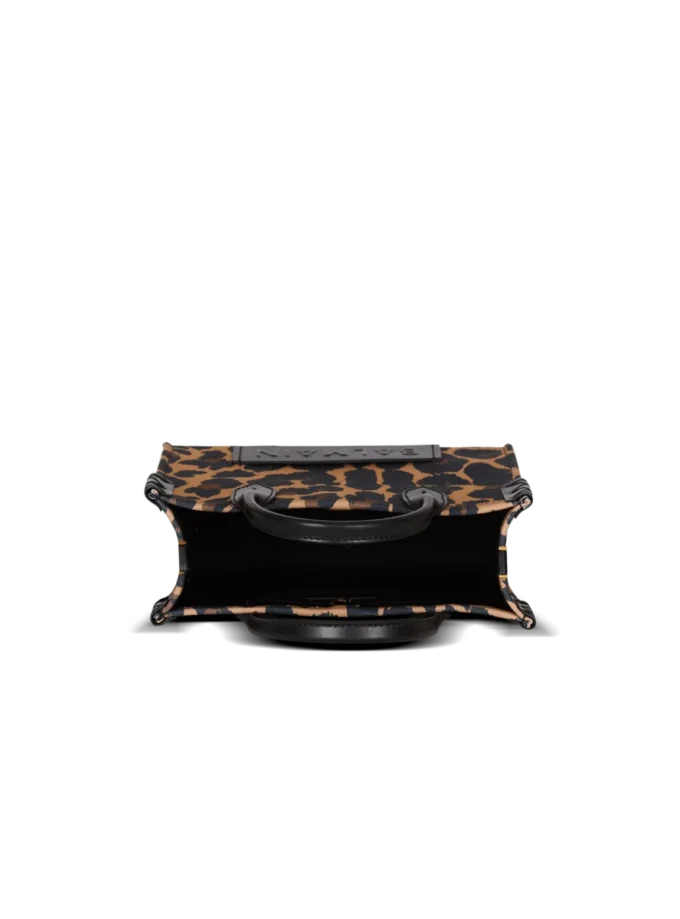 B-Army Kleine Canvas-Tasche mit Leopardenmuster B-Army Kleine Canvas-Tasche mit Leopardenmuster