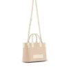 B-Army Kleine Monogramm-Tasche aus Canvas und Leder B-Army Kleine Monogramm-Tasche aus Canvas und Leder