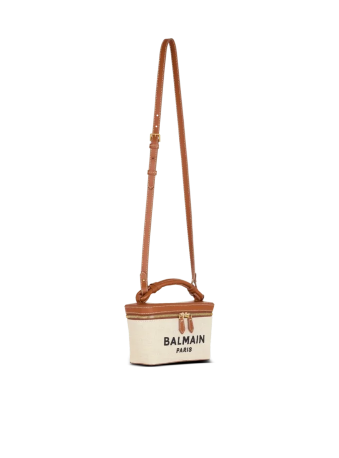 B-Army Kosmetiktasche aus Canvas und Leder B-Army Kosmetiktasche aus Canvas und Leder