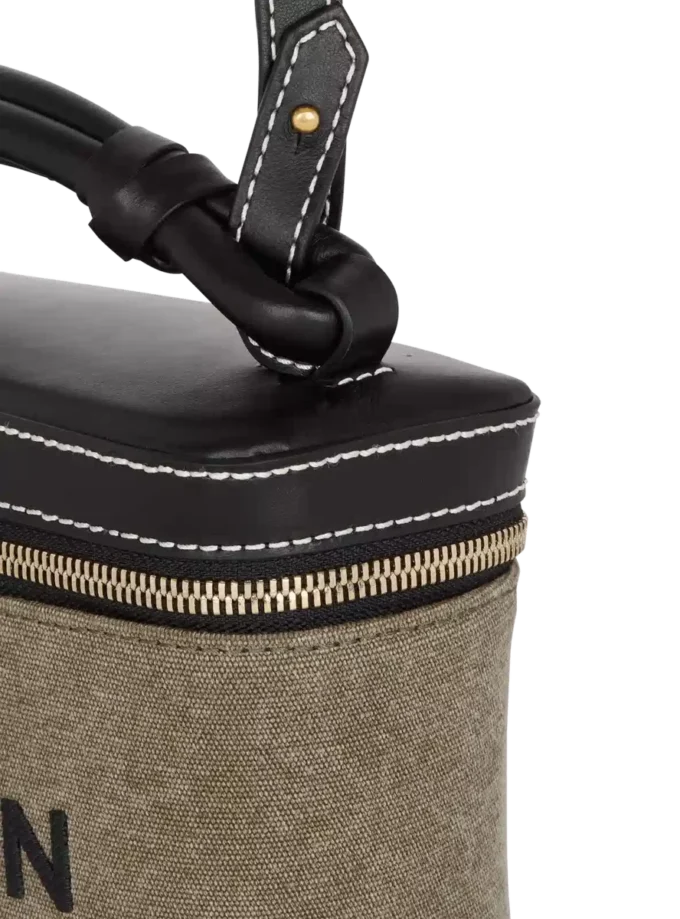 B-Army Kosmetiktasche aus Canvas und Leder B-Army Kosmetiktasche aus Canvas und Leder