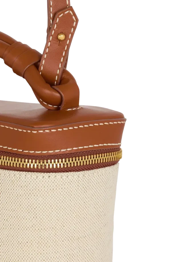 B-Army Kosmetiktasche aus Canvas und Leder B-Army Kosmetiktasche aus Canvas und Leder
