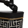B-Army Kosmetiktasche aus Monogramm-Canvas und Leder B-Army Kosmetiktasche aus Monogramm-Canvas und Leder