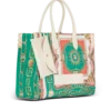 B-Army Medium Tragetasche aus bedrucktem Canvas B-Army Medium Tragetasche aus bedrucktem Canvas