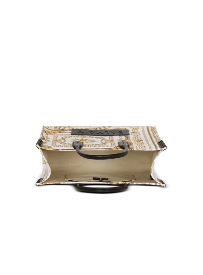 B-Army Medium Tragetasche aus bedrucktem Canvas
