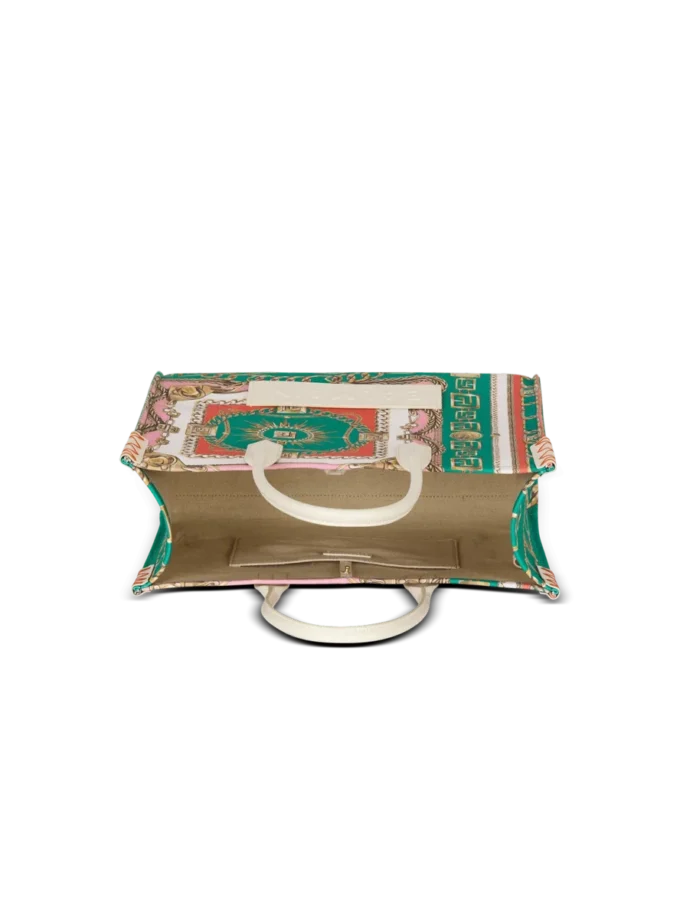 B-Army Medium Tragetasche aus bedrucktem Canvas B-Army Medium Tragetasche aus bedrucktem Canvas