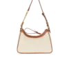 B-Army Schultertasche aus Canvas und Leder B-Army Schultertasche aus Canvas und Leder