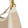 B-Army Schultertasche aus Jacquard-Canvas mit Monogramm und Leder B-Army Schultertasche aus Jacquard-Canvas mit Monogramm und Leder