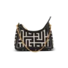 B-Army Schultertasche aus Jacquard mit Monogramm