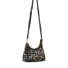 B-Army Schultertasche aus Jacquard mit Monogramm