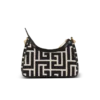 B-Army Schultertasche aus Jacquard mit Monogramm