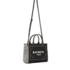 B-Army Tragetasche aus Canvas mit Monogramm und Leder B-Army Tragetasche aus Canvas mit Monogramm und Leder