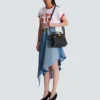 B-Buzz 23 Tasche aus genarbtem Leder