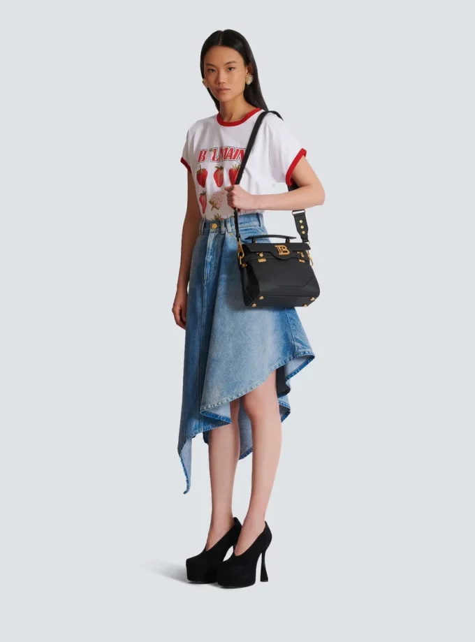 B-Buzz 23 Tasche aus genarbtem Leder