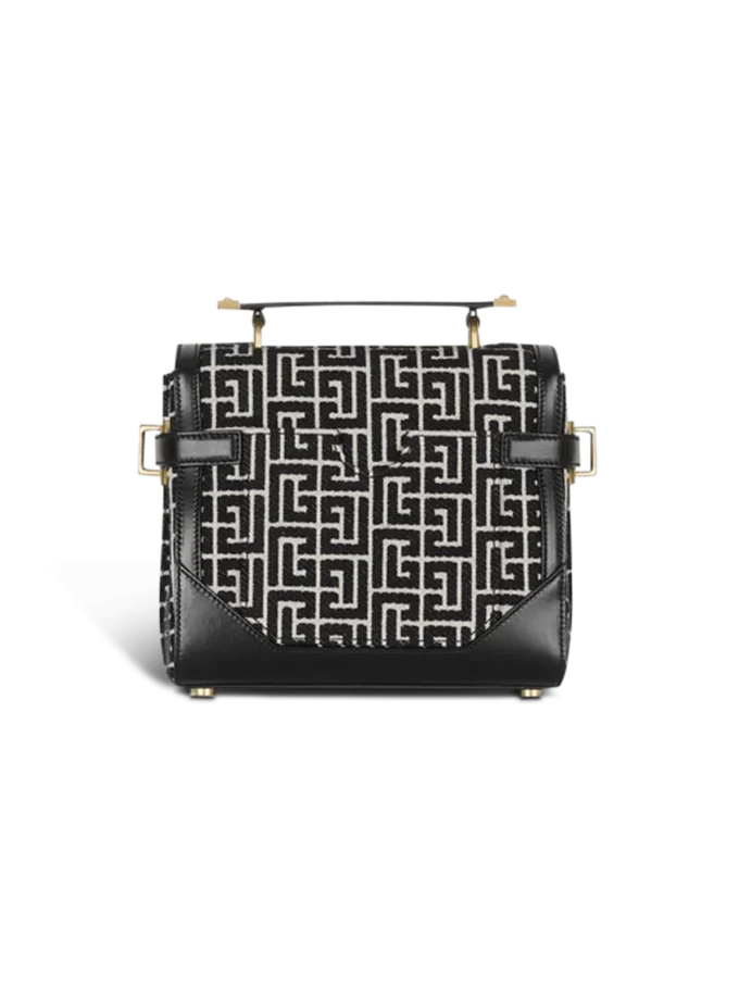 B-Buzz 23 Tasche aus Jacquard und Leder B-Buzz 23 Tasche aus Jacquard und Leder