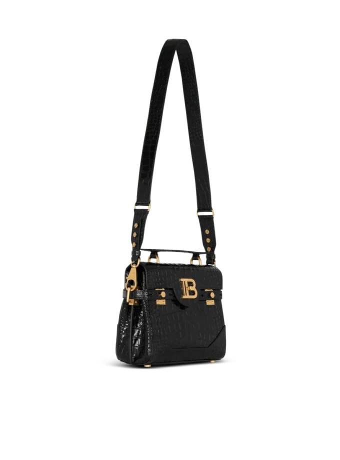 B-Buzz 23 Tasche aus Leder mit Krokodilprägung B-Buzz 23 Tasche aus Leder mit Krokodilprägung