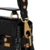 B-Buzz 23 Tasche aus Leder mit Krokodilprägung B-Buzz 23 Tasche aus Leder mit Krokodilprägung