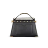 B-Buzz Dynasty Tasche aus Leder und besticktem Satin B-Buzz Dynasty Tasche aus Leder und besticktem Satin