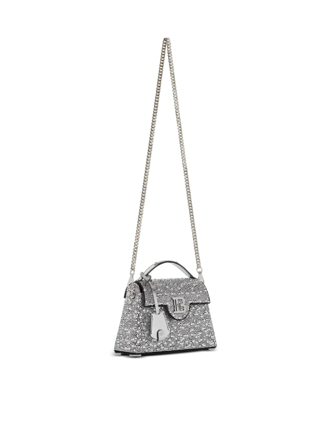B-Buzz Dynasty Tasche aus Wildleder und Strasssteinen B-Buzz Dynasty Tasche aus Wildleder und Strasssteinen