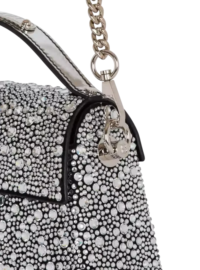 B-Buzz Dynasty Tasche aus Wildleder und Strasssteinen B-Buzz Dynasty Tasche aus Wildleder und Strasssteinen