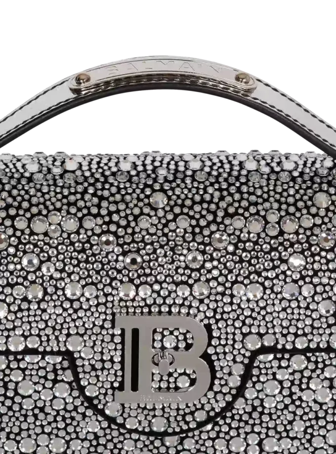 B-Buzz Dynasty Tasche aus Wildleder und Strasssteinen B-Buzz Dynasty Tasche aus Wildleder und Strasssteinen