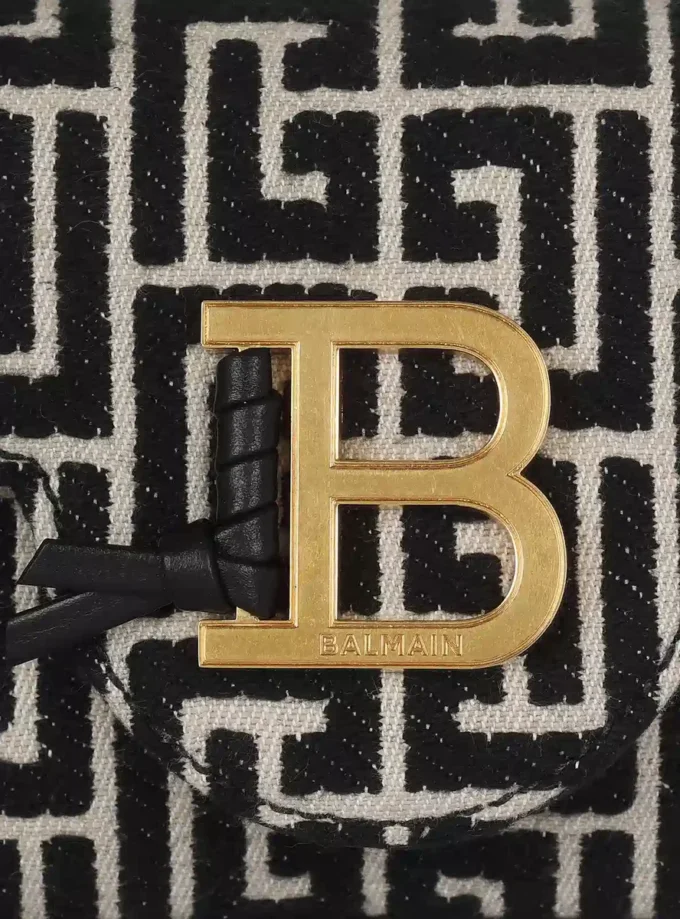 B-Buzz Mini-Jacquardtasche mit Monogramm