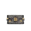 B-Buzz Pouch 23 aus Jacquard-Canvas mit Monogramm und Leder B-Buzz Pouch 23 aus Jacquard-Canvas mit Monogramm und Leder