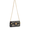 B-Buzz Pouch 23 aus Jacquard-Canvas mit Monogramm und Leder B-Buzz Pouch 23 aus Jacquard-Canvas mit Monogramm und Leder