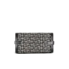 B-Buzz Pouch 23 aus Jacquard-Canvas mit Monogramm und Leder B-Buzz Pouch 23 aus Jacquard-Canvas mit Monogramm und Leder