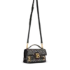 B-Buzz Shoulder 24 Tasche aus Kalbsleder und PB-Jacquard-Canvas B-Buzz Shoulder 24 Tasche aus Kalbsleder und PB-Jacquard-Canvas
