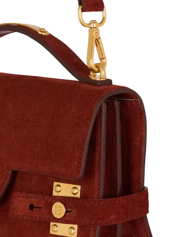 B-Buzz Shoulder 24 Tasche aus Wildleder B-Buzz Shoulder 24 Tasche aus Wildleder