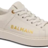 B-Court Sneakers aus bedrucktem Kalbsleder B-Court Sneakers aus bedrucktem Kalbsleder