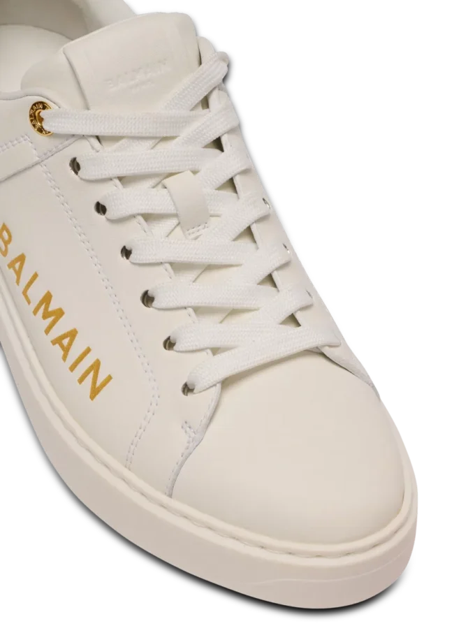 B-Court Sneakers aus bedrucktem Kalbsleder B-Court Sneakers aus bedrucktem Kalbsleder
