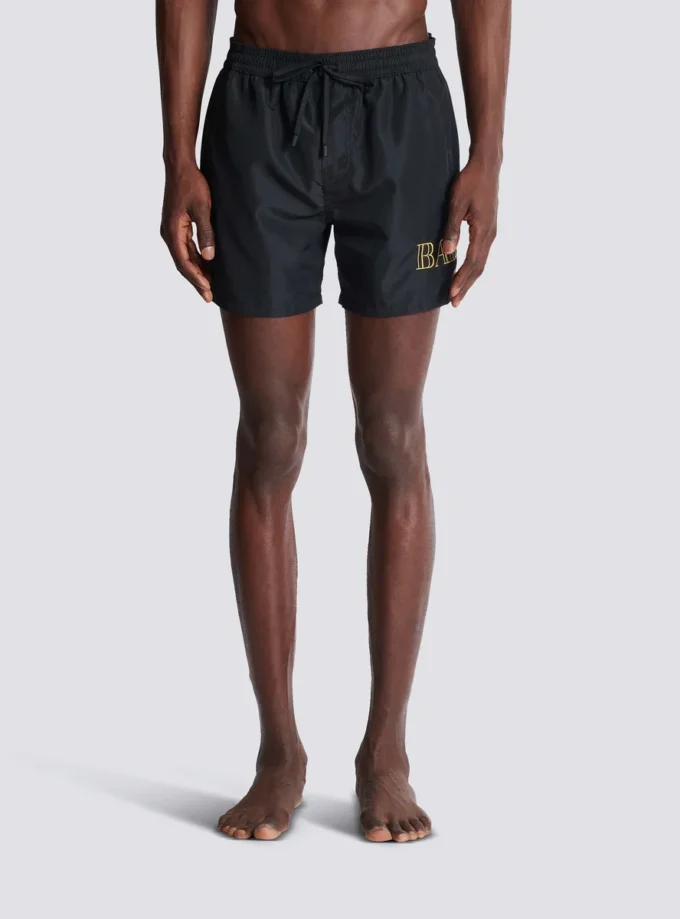Bademode mit Balmain-Logo Bademode mit Balmain-Logo