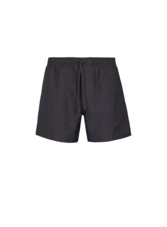 Badeshorts mit Monogramm