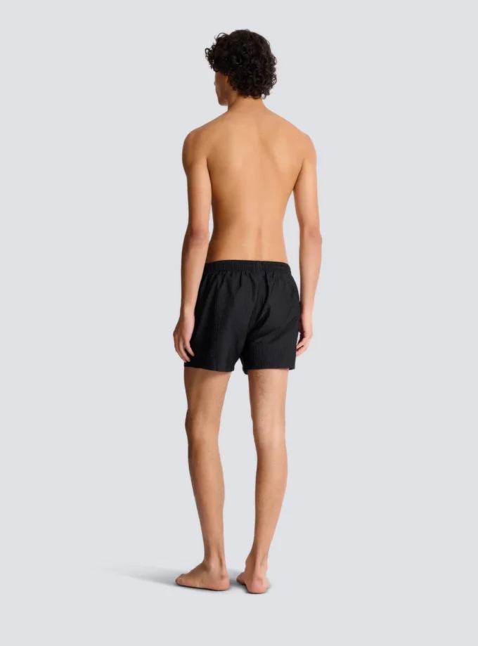 Badeshorts mit Monogramm