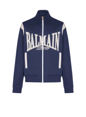 Balmain College Trainingsjacke mit Reißverschluss
