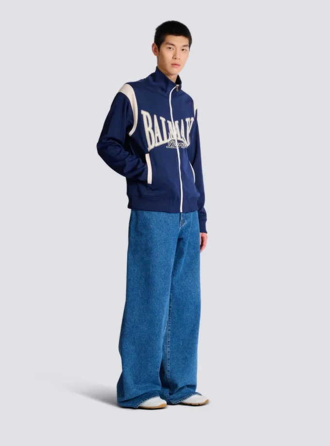 Balmain College Trainingsjacke mit Reißverschluss Balmain College Trainingsjacke mit Reißverschluss