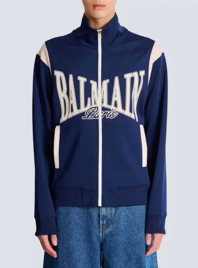 Balmain College Trainingsjacke mit Reißverschluss Balmain College Trainingsjacke mit Reißverschluss
