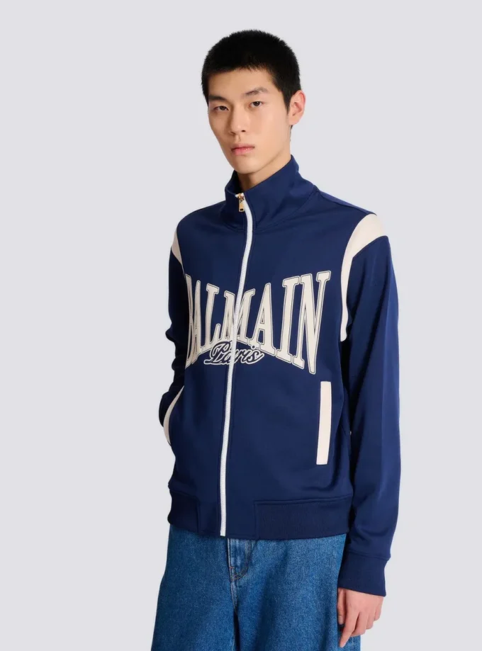 Balmain College Trainingsjacke mit Reißverschluss Balmain College Trainingsjacke mit Reißverschluss
