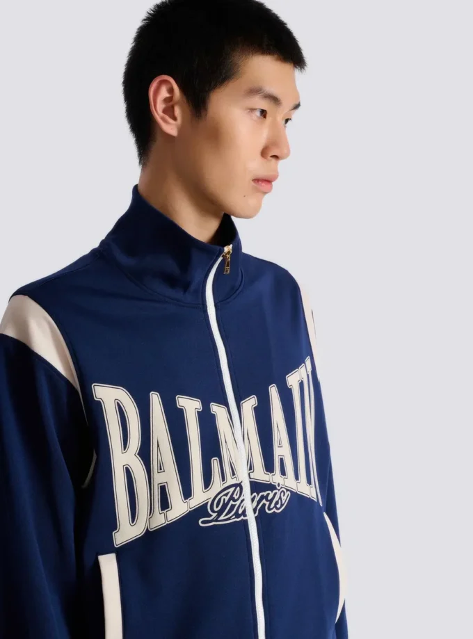 Balmain College Trainingsjacke mit Reißverschluss Balmain College Trainingsjacke mit Reißverschluss