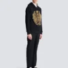 Balmain Écusson bestickter Hoodie Balmain Écusson bestickter Hoodie