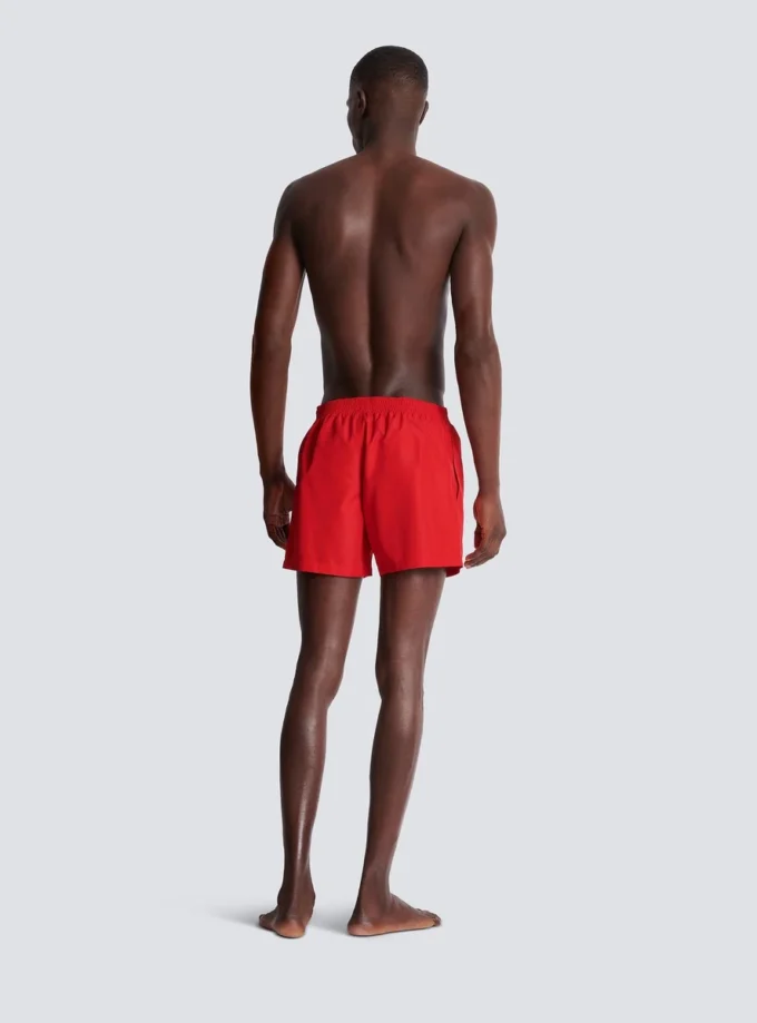 Balmain Paris bestickte Badeshorts Balmain Paris bestickte Badeshorts
