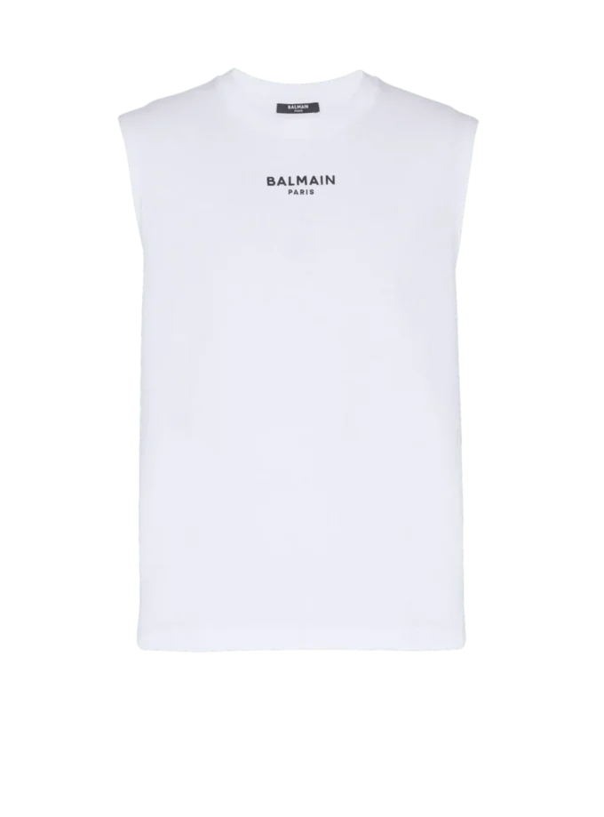 Balmain Paris besticktes Tanktop Balmain Paris besticktes Tanktop